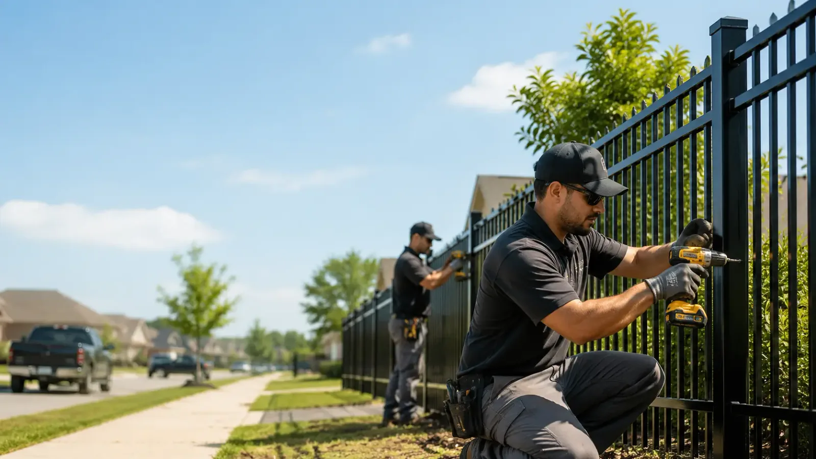 Metal Fence Installation in Paris, IL